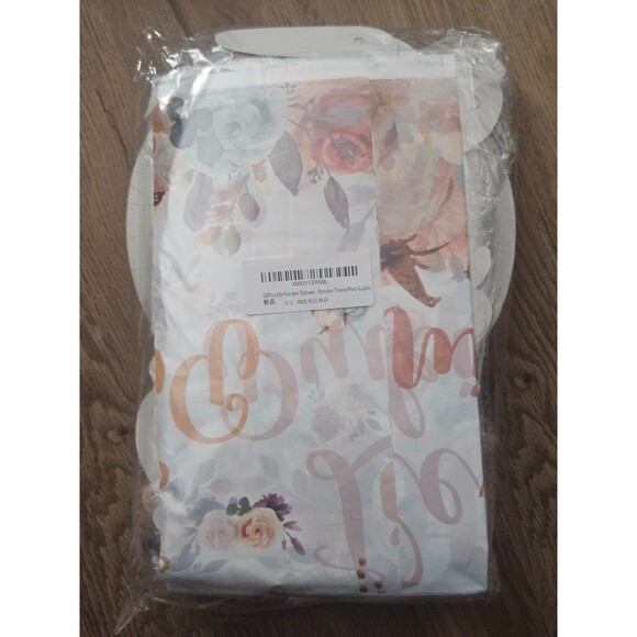 142 PCS Little Pumpkin Party Decorations - Tableware Set Plates, Napkins, Banner - Picture 5 of 5